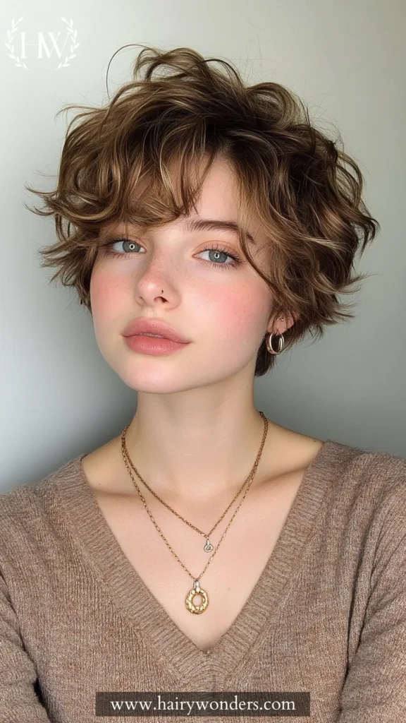 Curly Pixie Cut 34