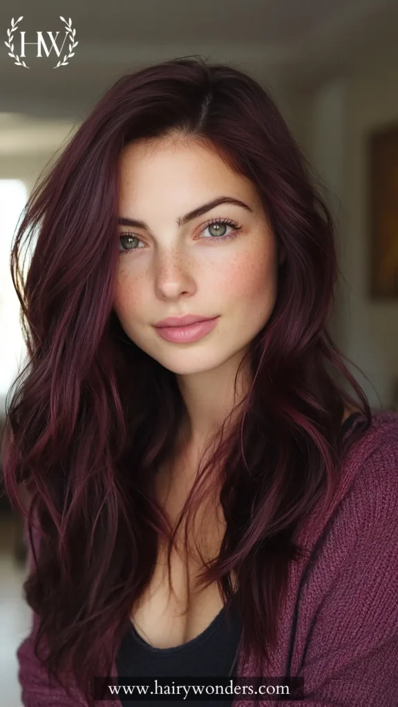 Dark Burgundy Hair 12