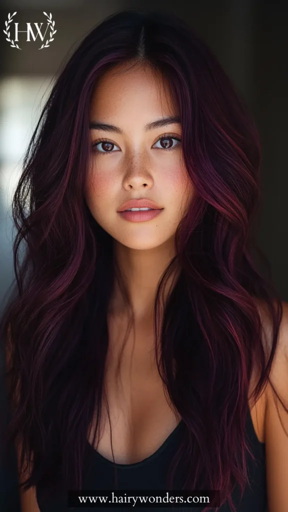 Dark Burgundy Hair 24