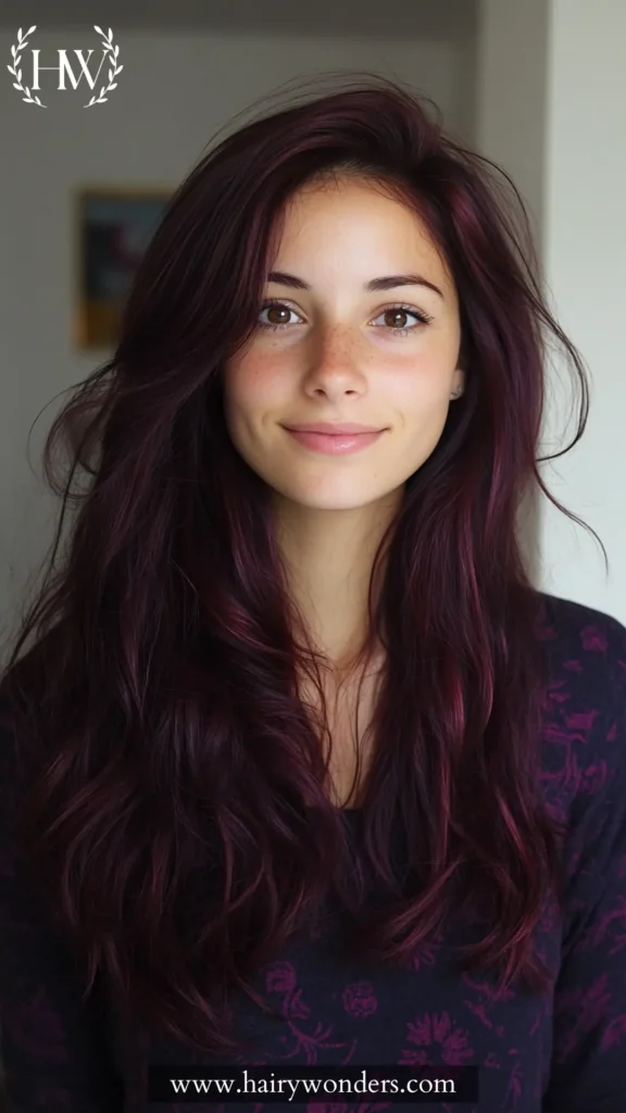 Dark Burgundy Hair 39