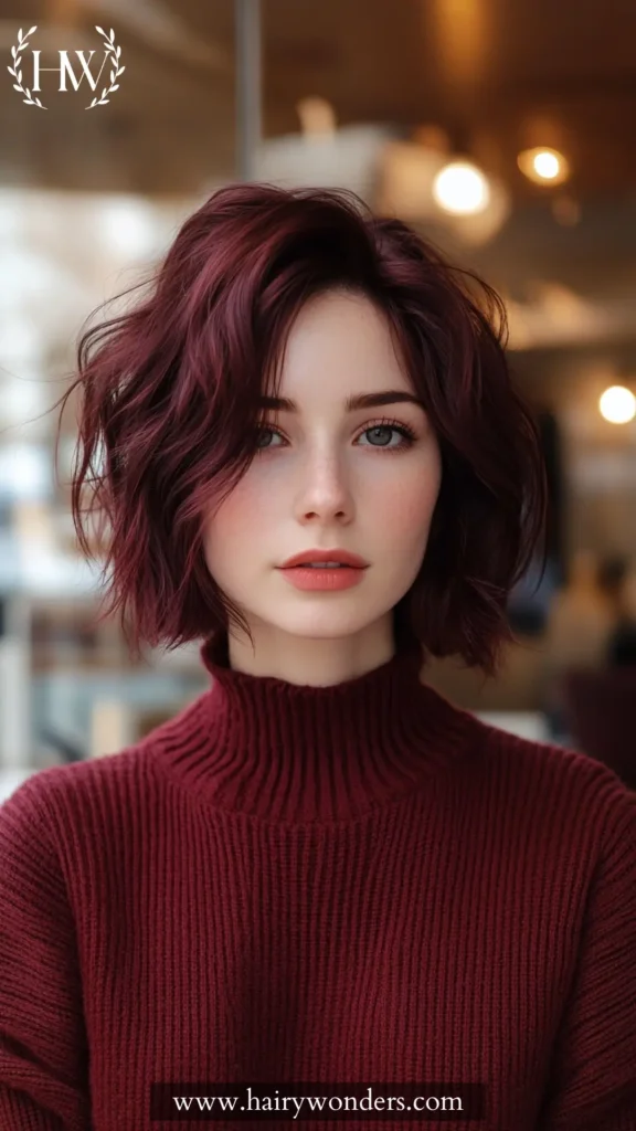 Dark Burgundy Hair 42