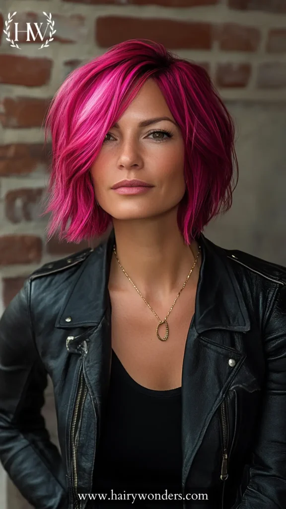 Magenta Hair 1