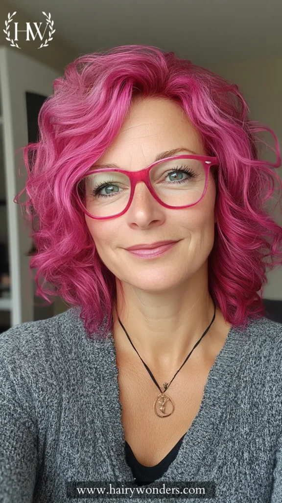 Magenta Hair 13