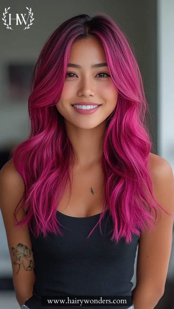 Magenta Hair 3