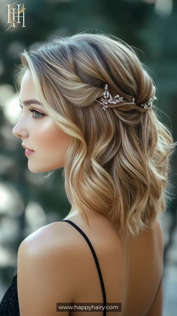 Prom hairstyles for medium length hair 12