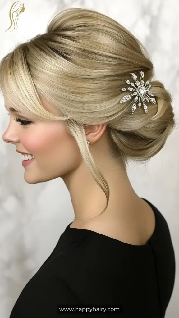 Prom hairstyles for medium length hair 14