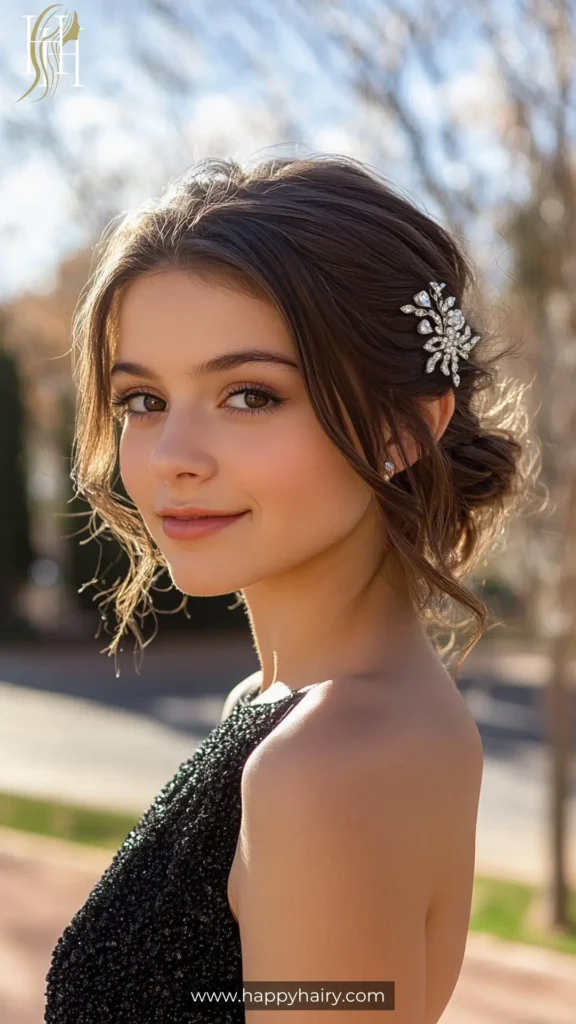 Prom hairstyles for medium length hair 25