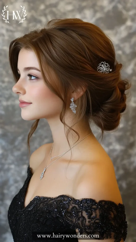 Prom hairstyles for short hair 21