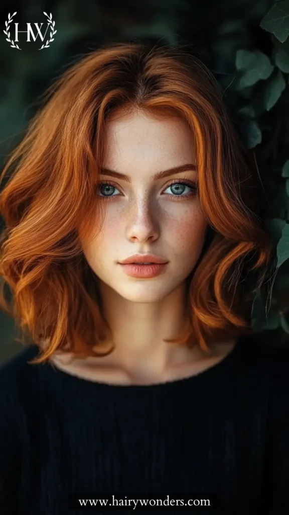 brown ginger hair 40