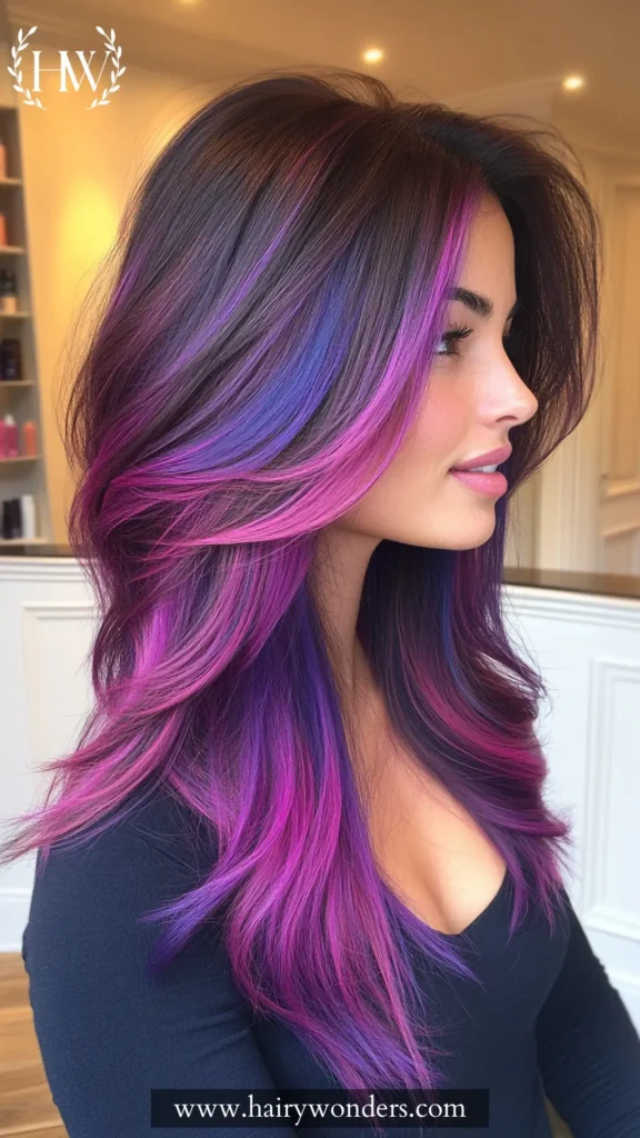 fun hiar color ideas for brunettes 21