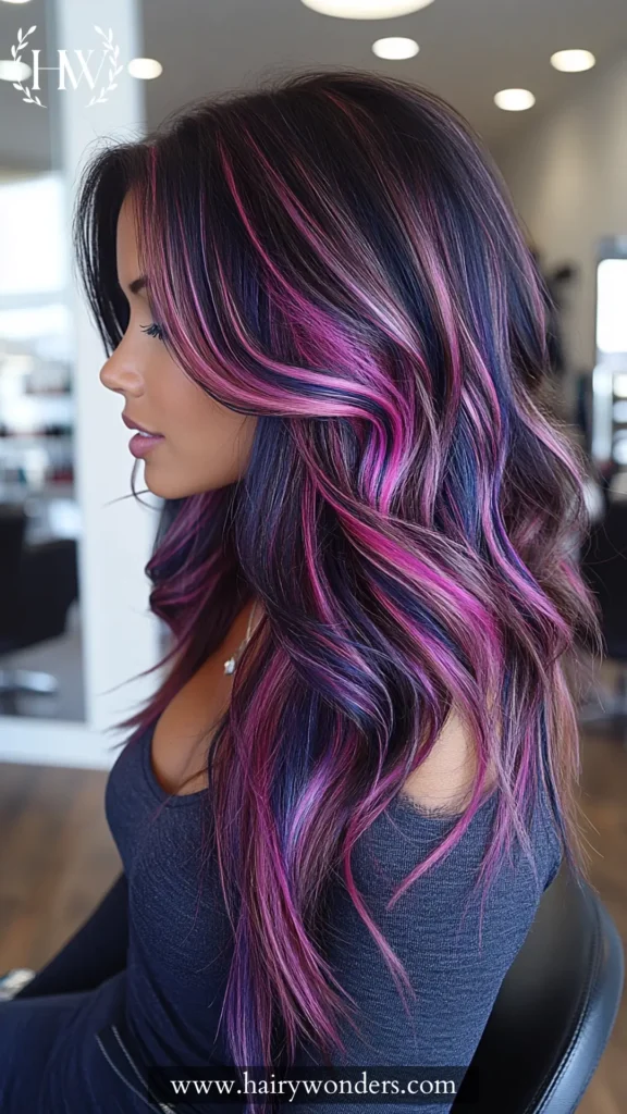 fun hiar color ideas for brunettes 22