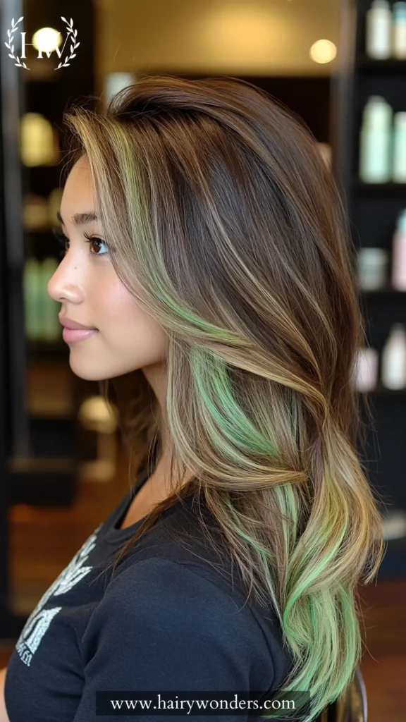 fun hiar color ideas for brunettes 27