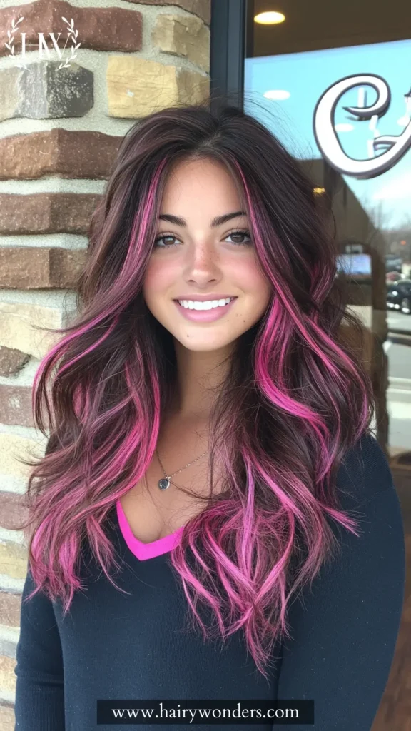 fun hiar color ideas for brunettes 41