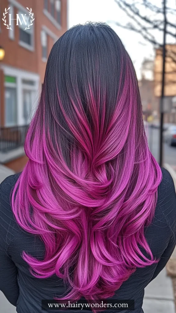 fuschia hair 11