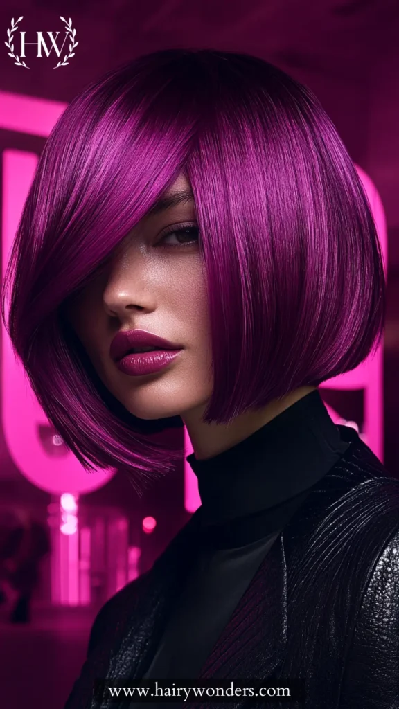 fuschia hair 12