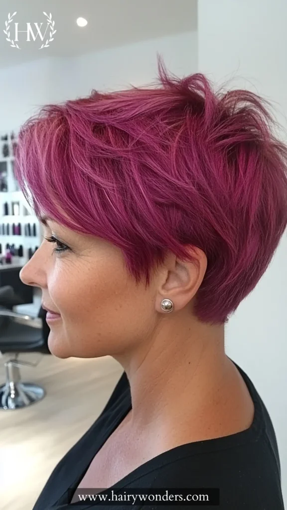 fuschia hair 13