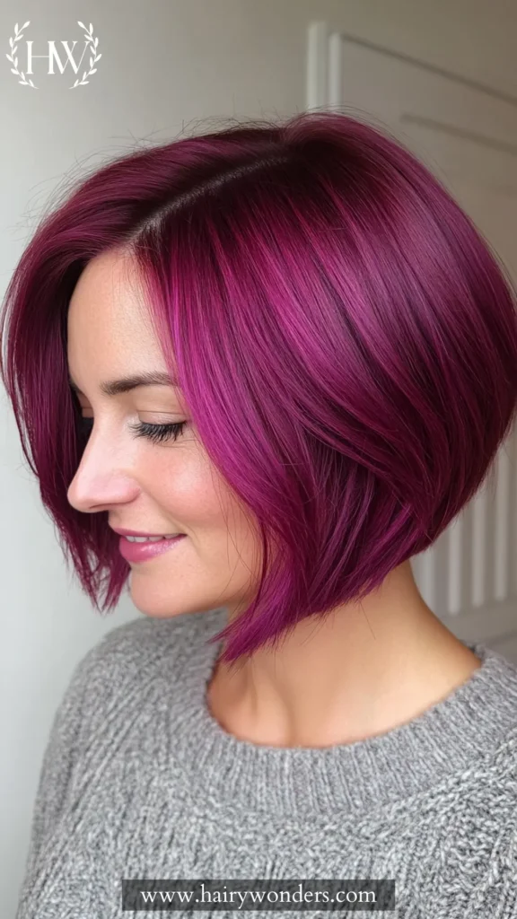 fuschia hair 19