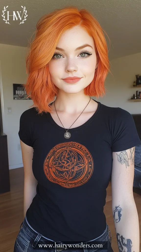 red orange hair 12