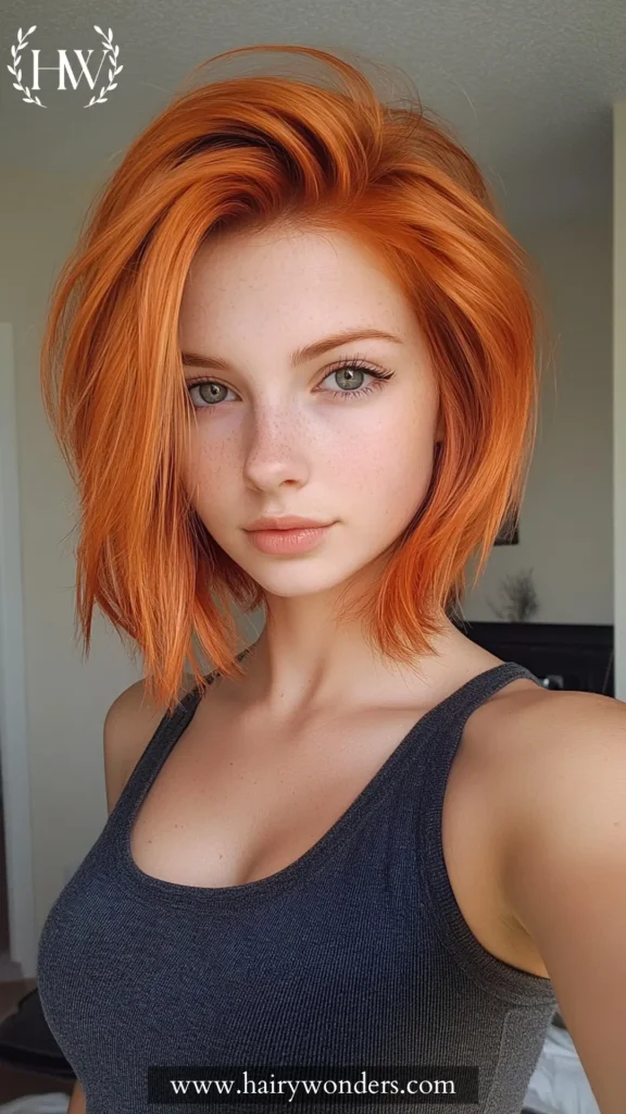 red orange hair 13