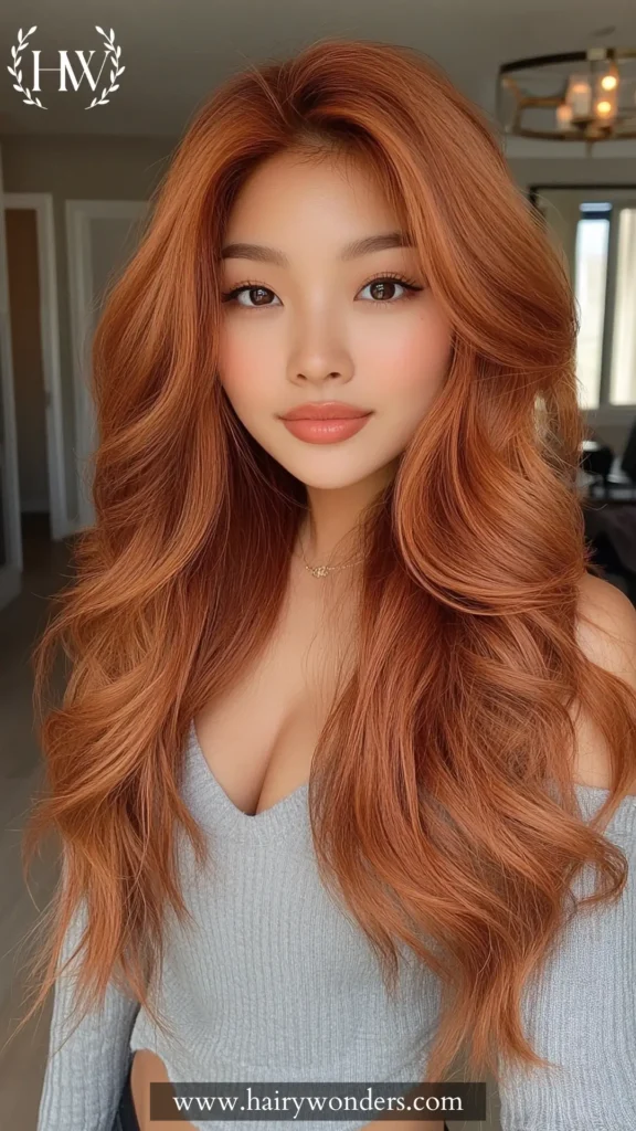 red orange hair 14