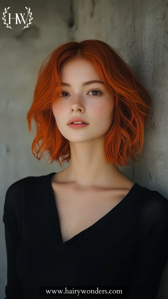 red orange hair 16