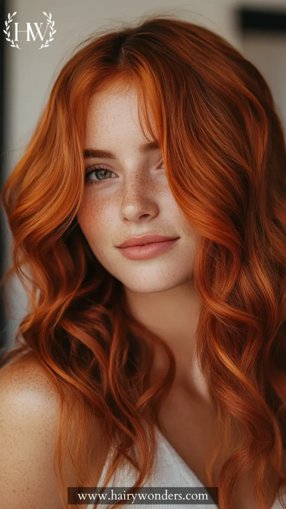 red orange hair 25