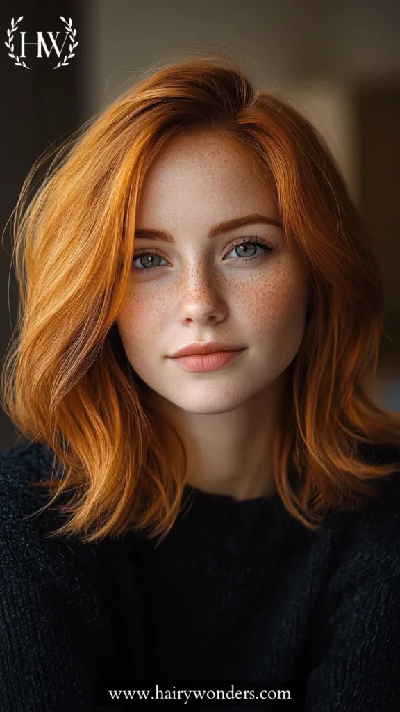 red orange hair 30