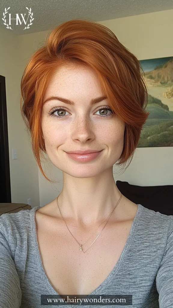 red orange hair 40