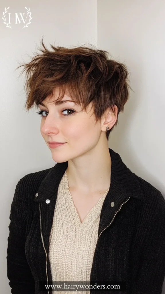 short shaggy hair 16