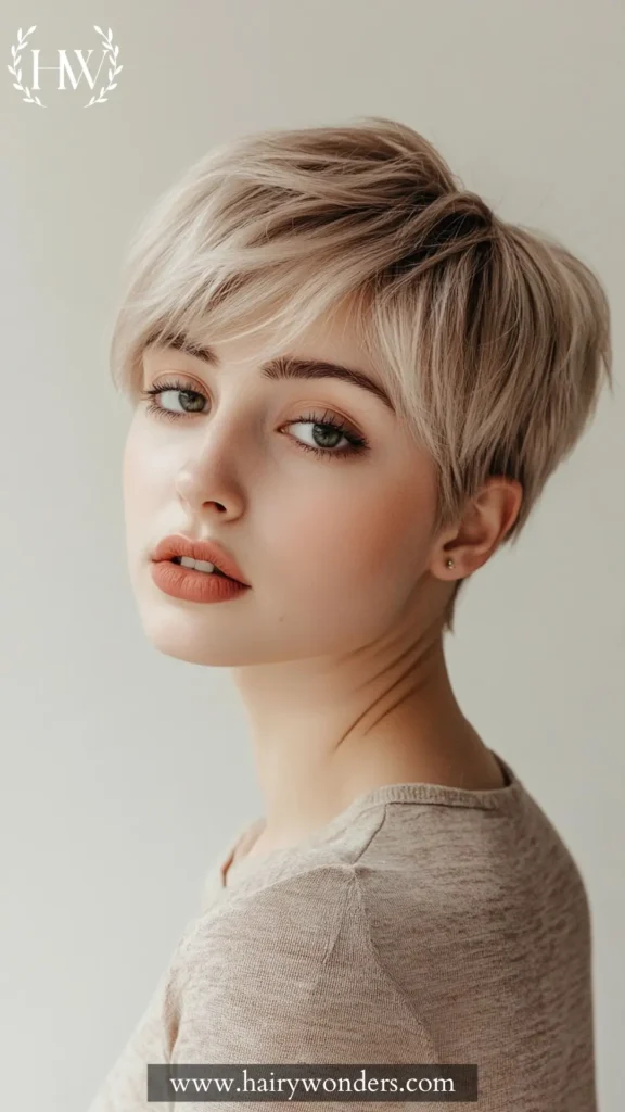 short shaggy hair 18