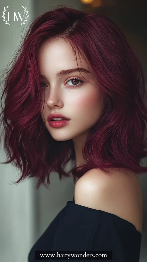 wine hair color 1