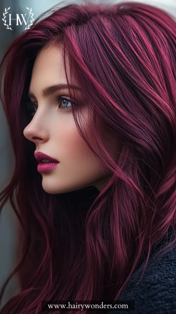 wine hair color 4