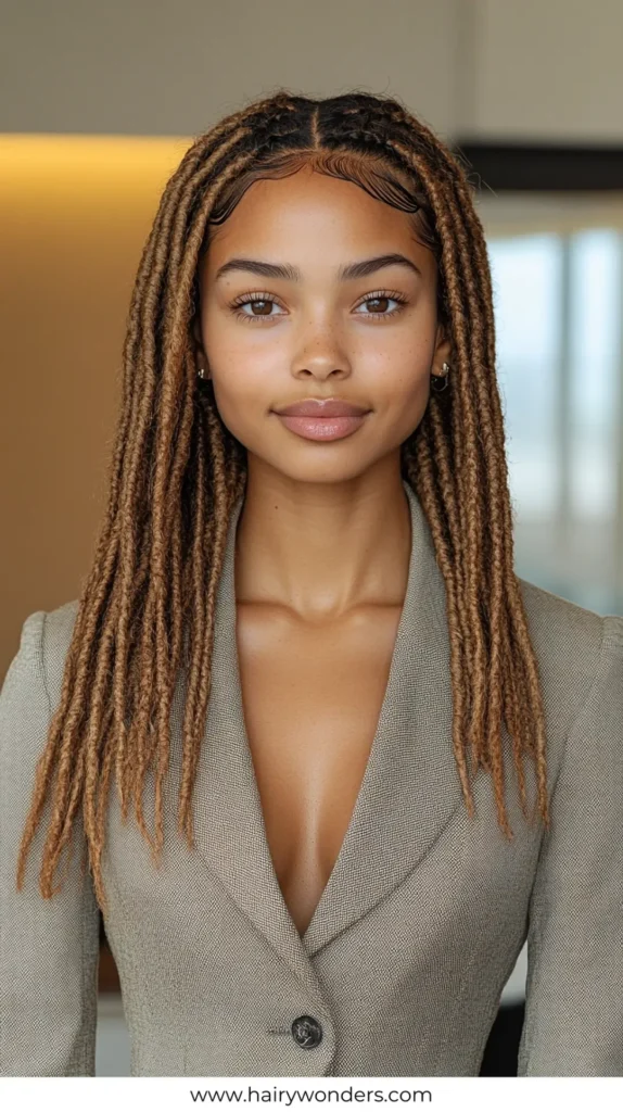 hic Layered Marley Braid Quick Work Hairstyles for Long hair 8