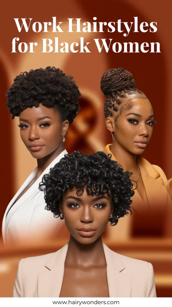 work hairstyles for black women 1