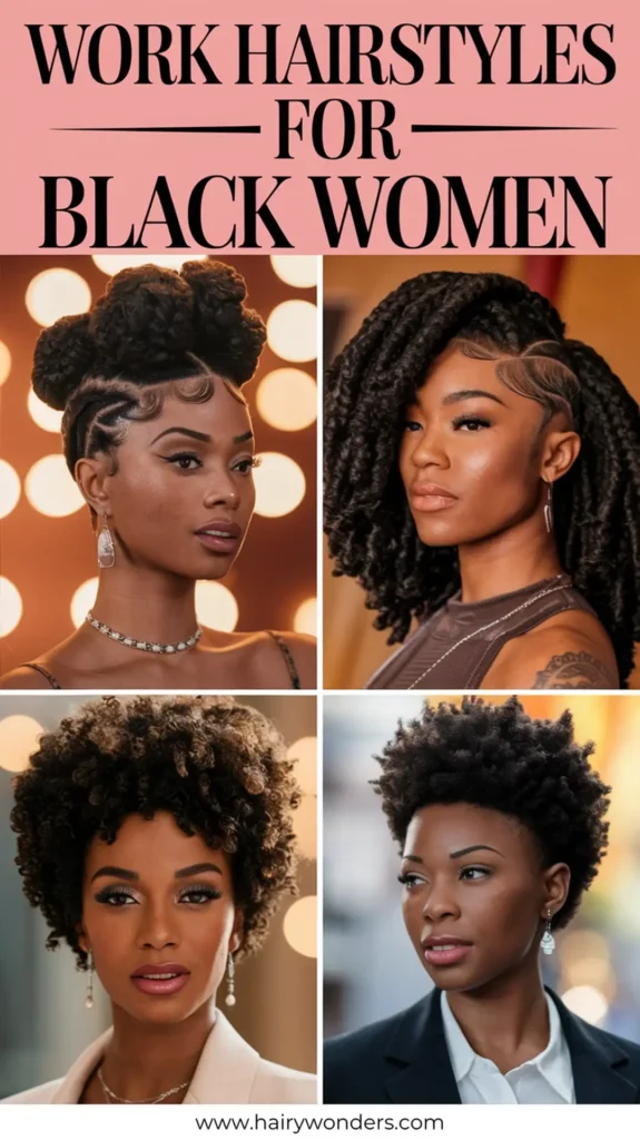 work hairstyles for black women 2