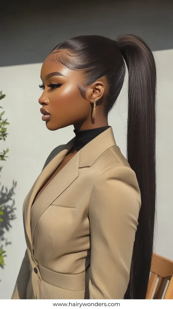 work hairstyles for black women 7