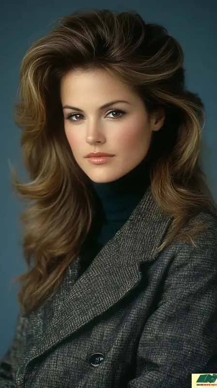 Legendary Waves: The 80s Icon Reinvented - 80s blowout hair