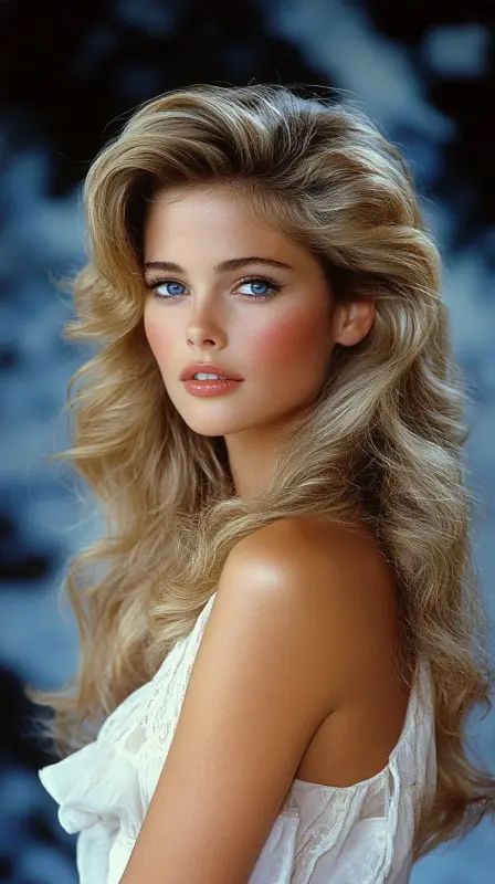 Retro Chic: Volume Reimagined - 80s blowout hair