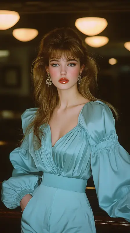 Vintage Vogue: A 90s Revival with a Chic Twist - 90s blowout hair long