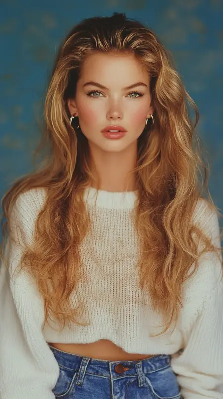Blast from the Past: The Iconic 90s Blowout Reimagined - 90s blowout hair long