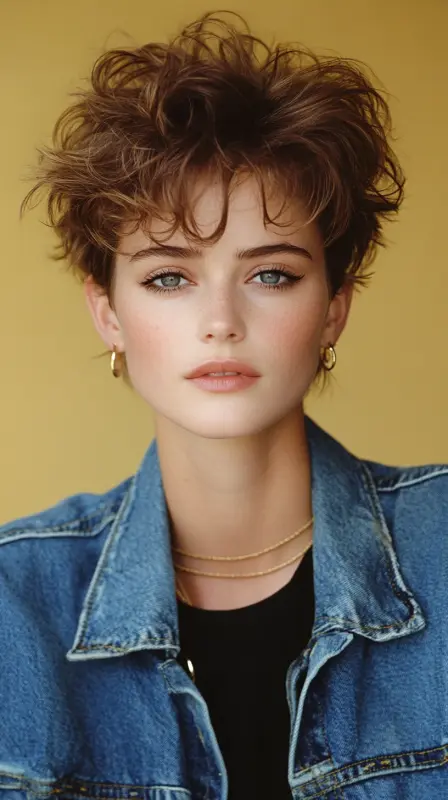 Vintage Vibes: The Spirited 90s Wave - 90s blowout hair short