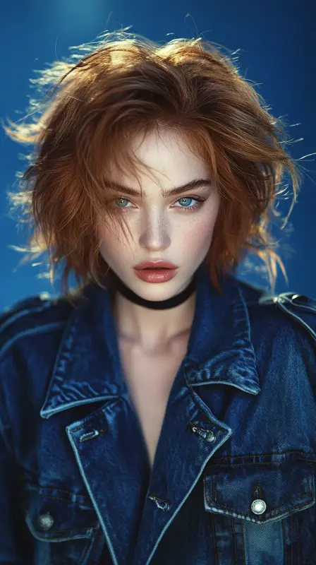 Raging 90s Retro Vibe Blast - 90s blowout hair short