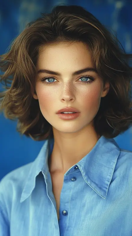 The Timeless Breeze: Embrace the Short Glam Revival - 90s blowout hair short