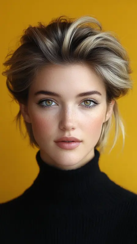 Blowout Blast from the Past: Reignite the 90s Glam - 90s blowout hair short