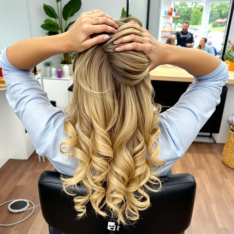 Dazzling Blonde Curls: Your Crowning Glory - blonde bombshell hair