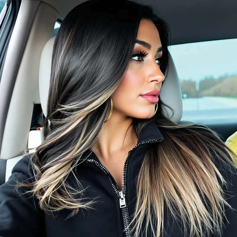 Captivating Cascade: Effortless Chic - blowout-hair