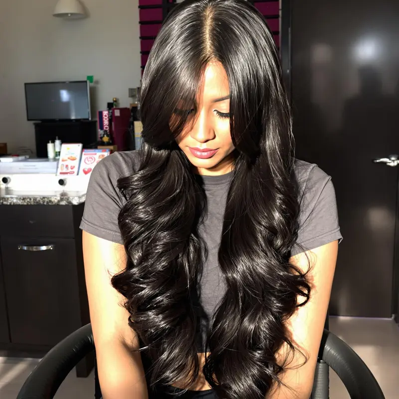Mesmerizing Waves of Allure - blowout-hair