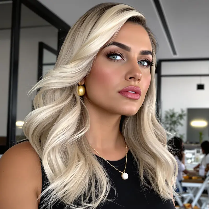 Radiance in Every Tress - blowout-hair