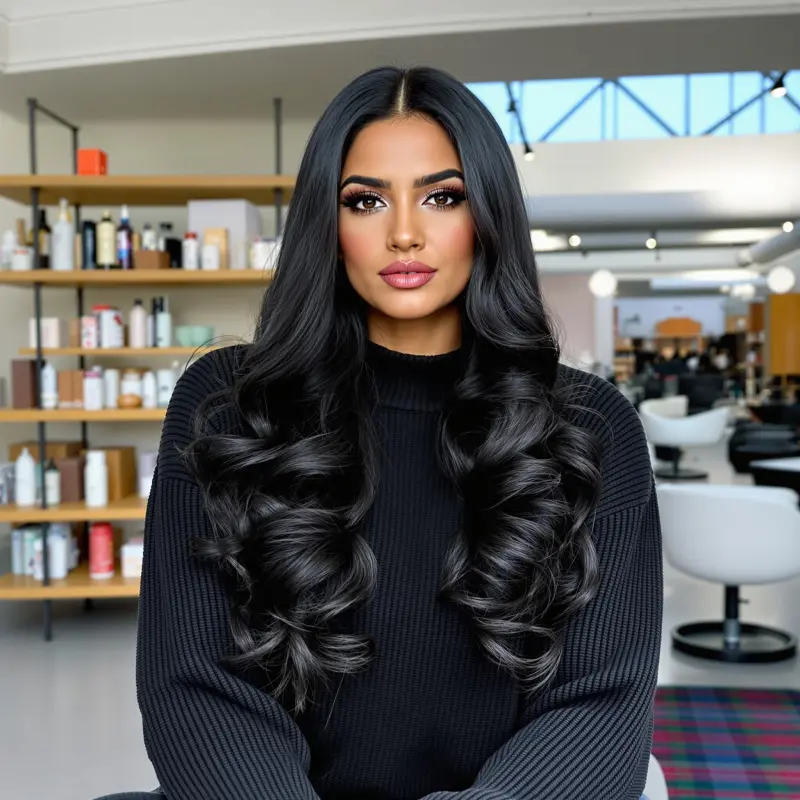 Captivating Curls: Unleash Your Inner Waves - blowout-hair