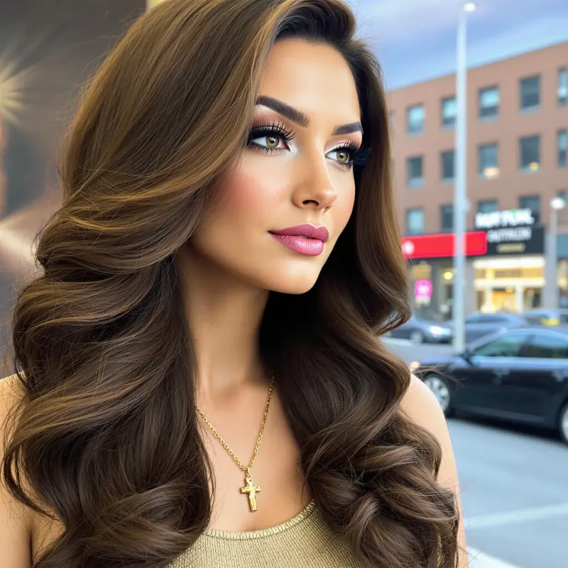 Effortless Elegance: Waves That Mesmerize - blowout-hair